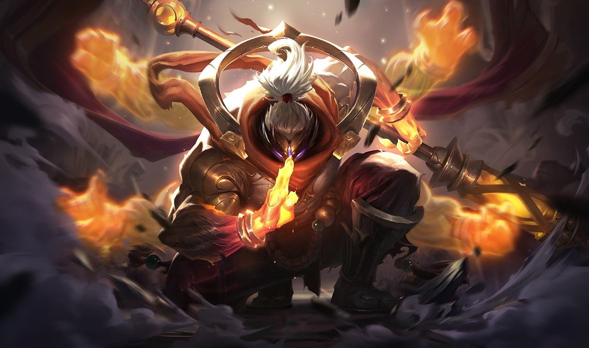 God Staff Jax splash