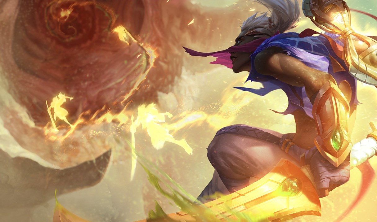 Sandstorm Ekko splash