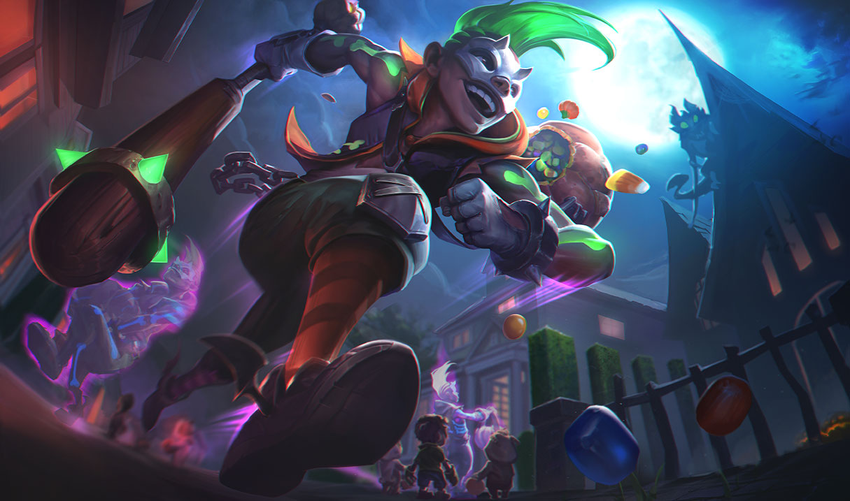 Trick or Treat Ekko splash