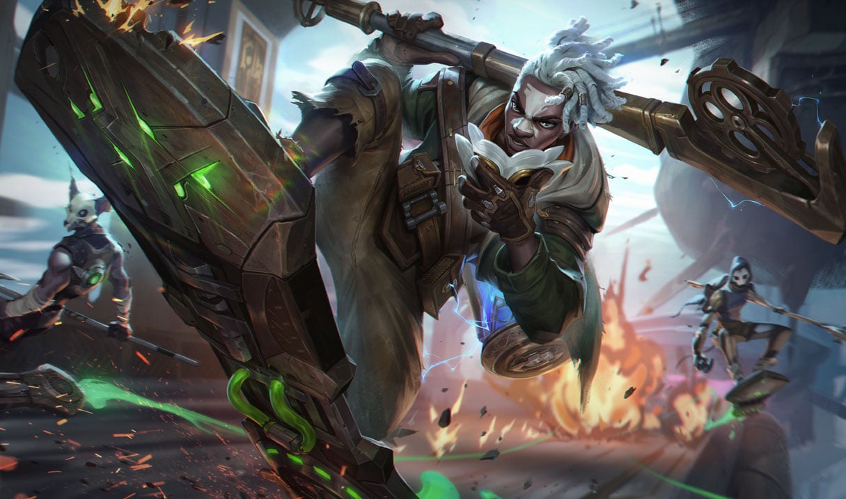 Firelight Ekko splash