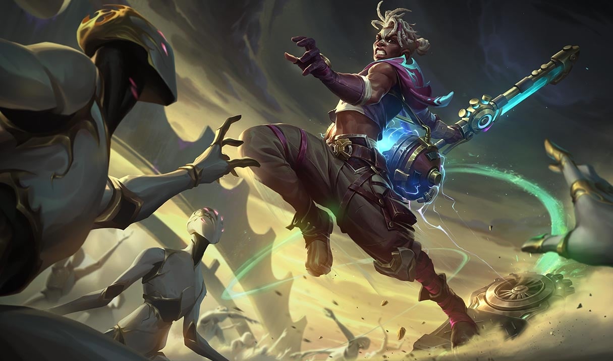 Arcane Last Stand Ekko splash