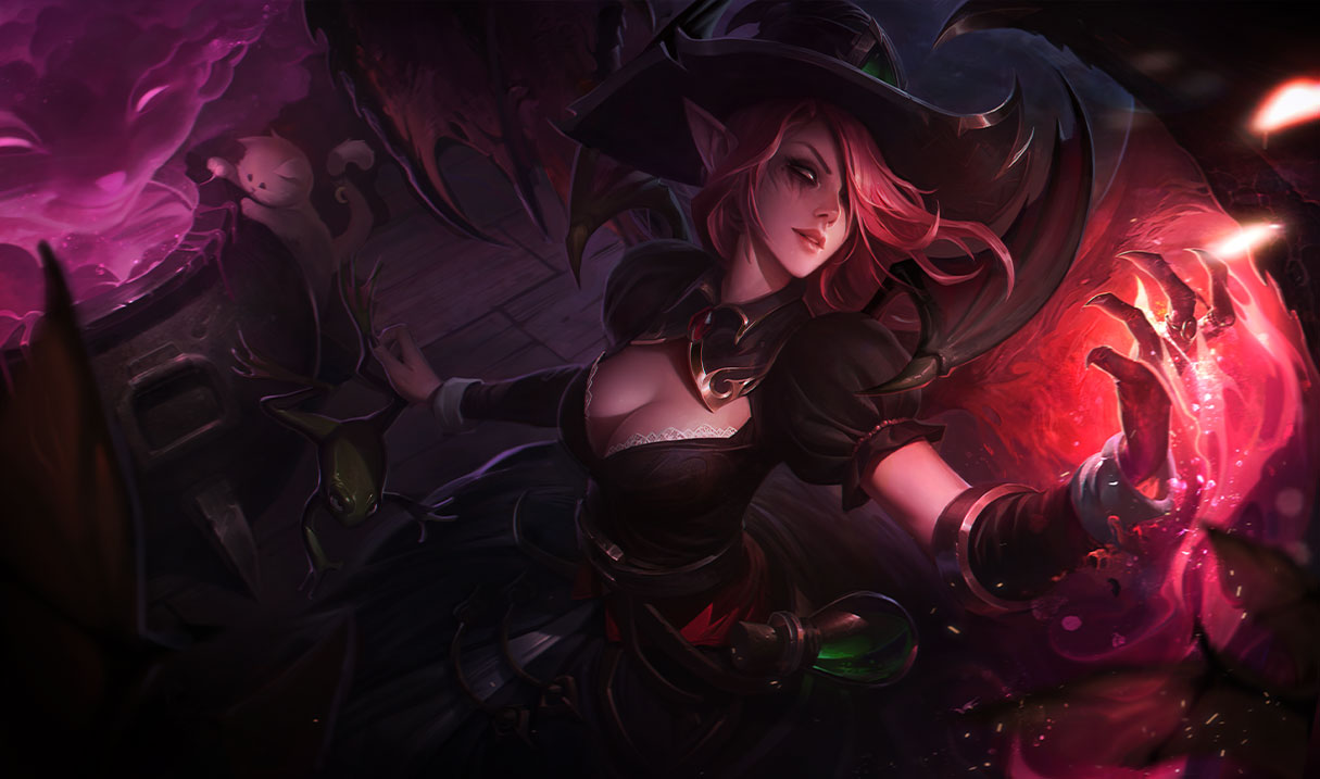 Bewitching Morgana splash