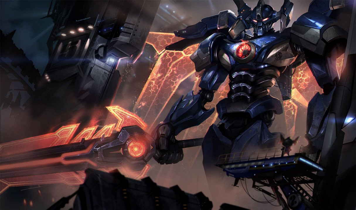 Mecha Aatrox splash