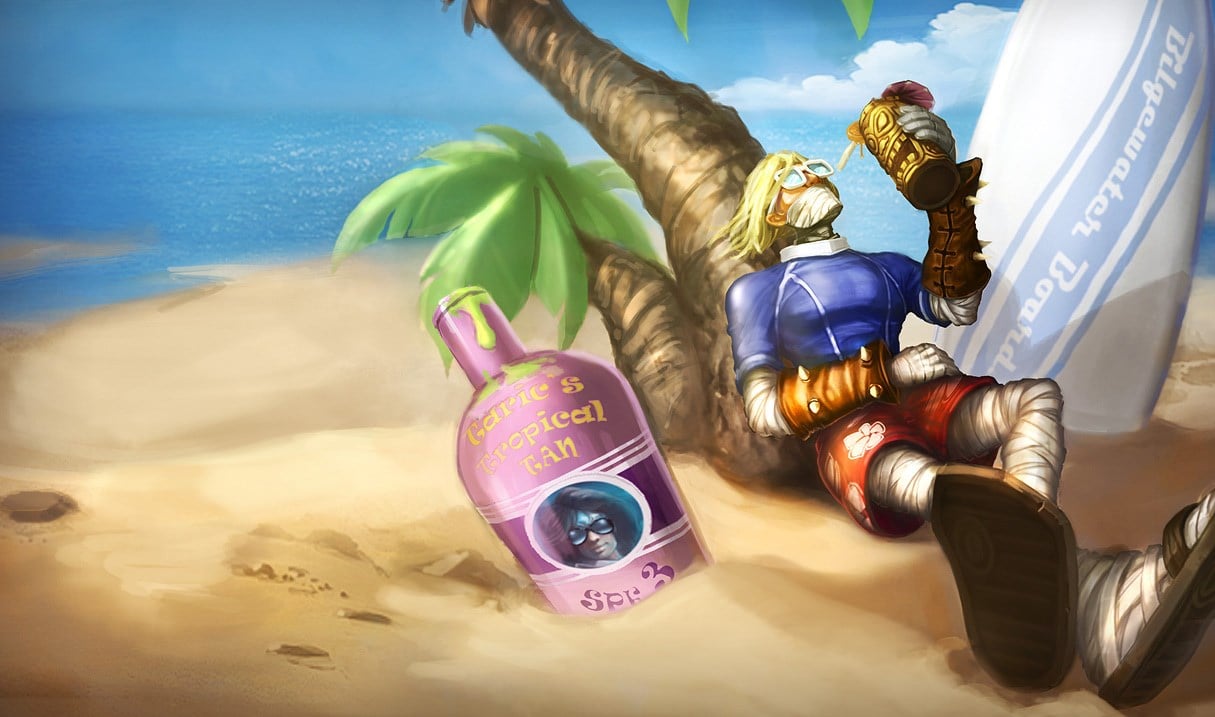 Surfer Singed splash