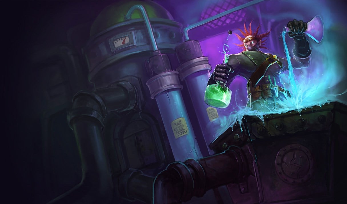 Mad Scientist Singed splash