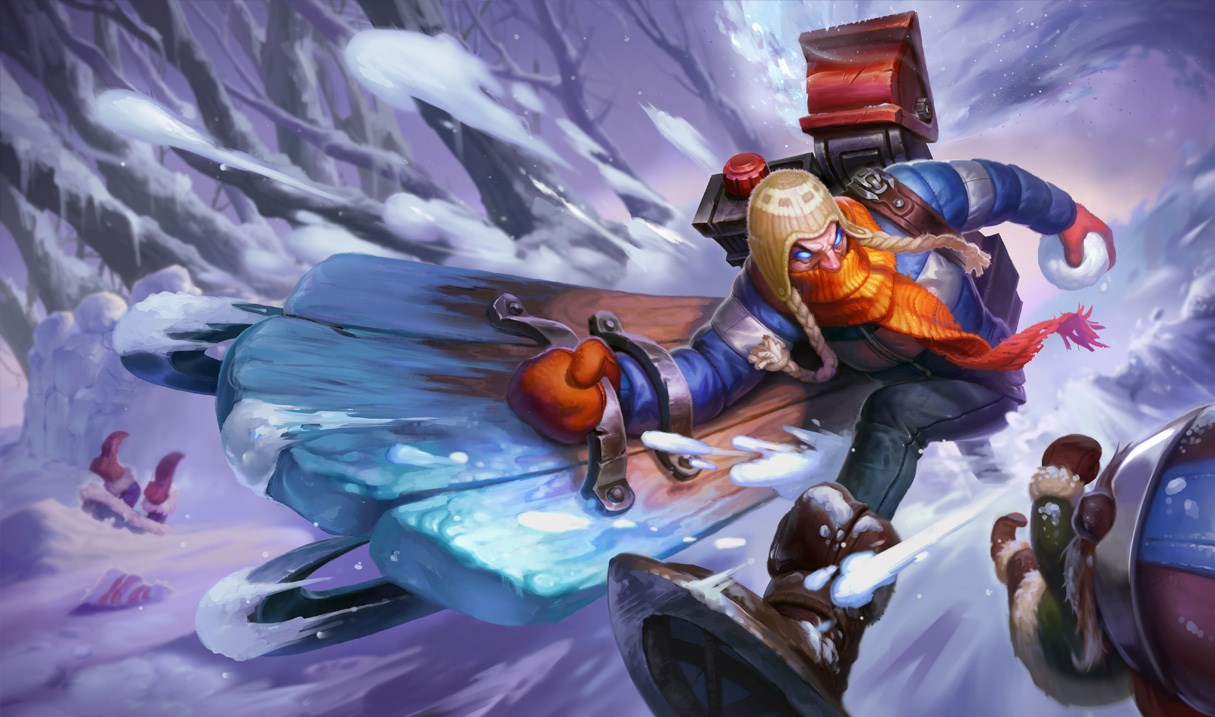 Snow Day Singed splash