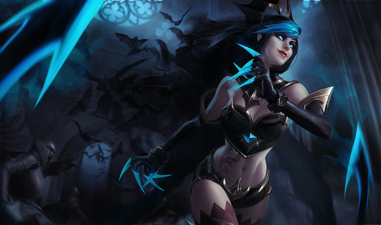 Shadow Evelynn splash