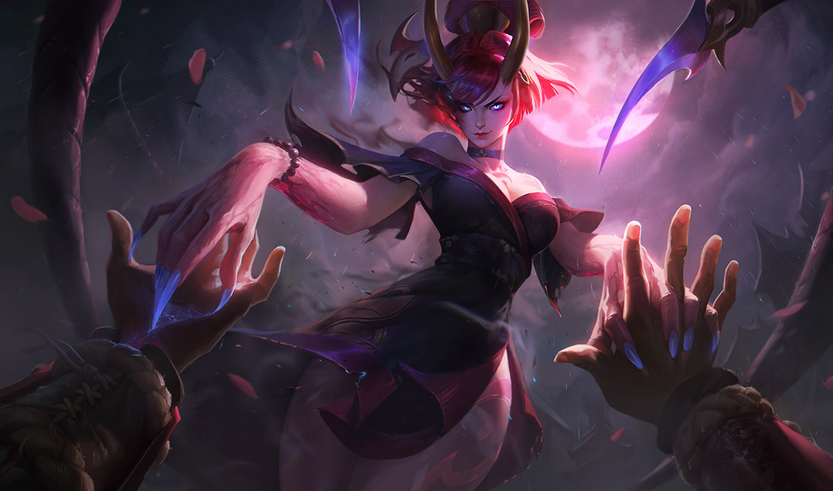 Blood Moon Evelynn splash