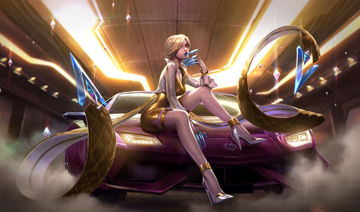 Prestige K/DA Evelynn splash