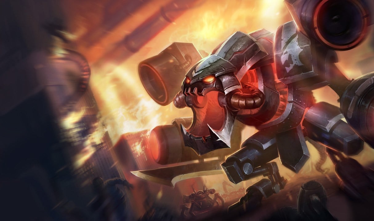 Battlecast Prime Cho'Gath splash