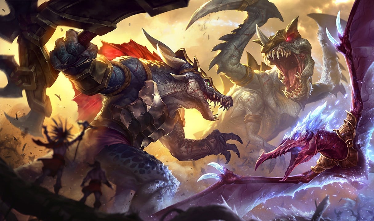 Prehistoric Cho'Gath splash