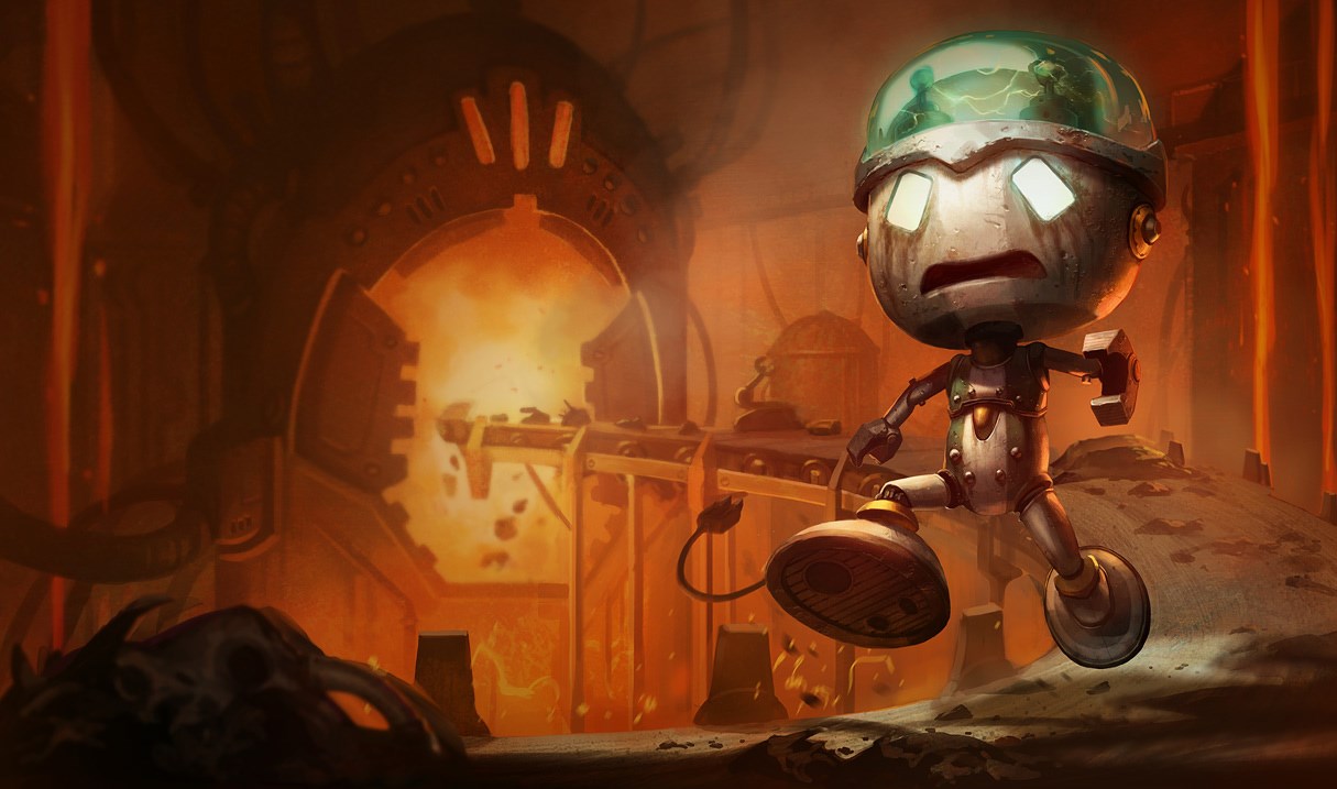 Sad Robot Amumu splash