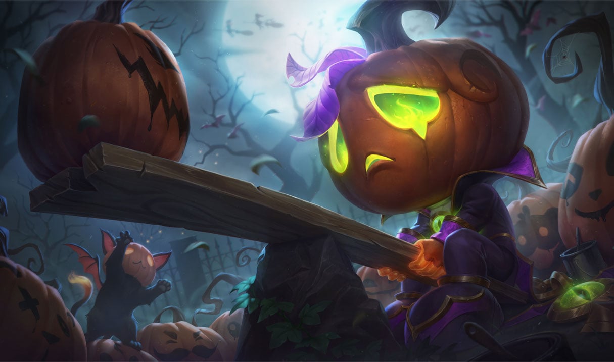 Pumpkin Prince Amumu splash