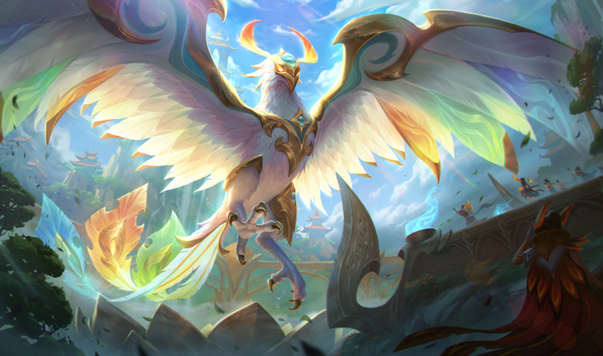 Divine Phoenix Anivia splash