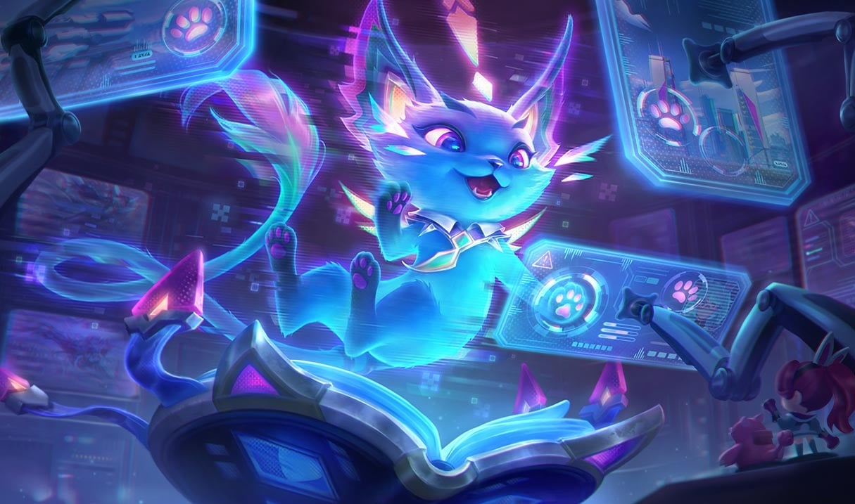 Cyber Cat Yuumi splash