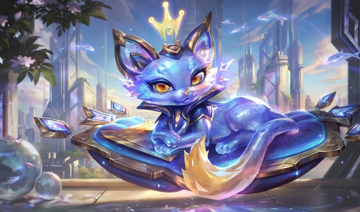 Prestige Cyber Cat Yuumi splash