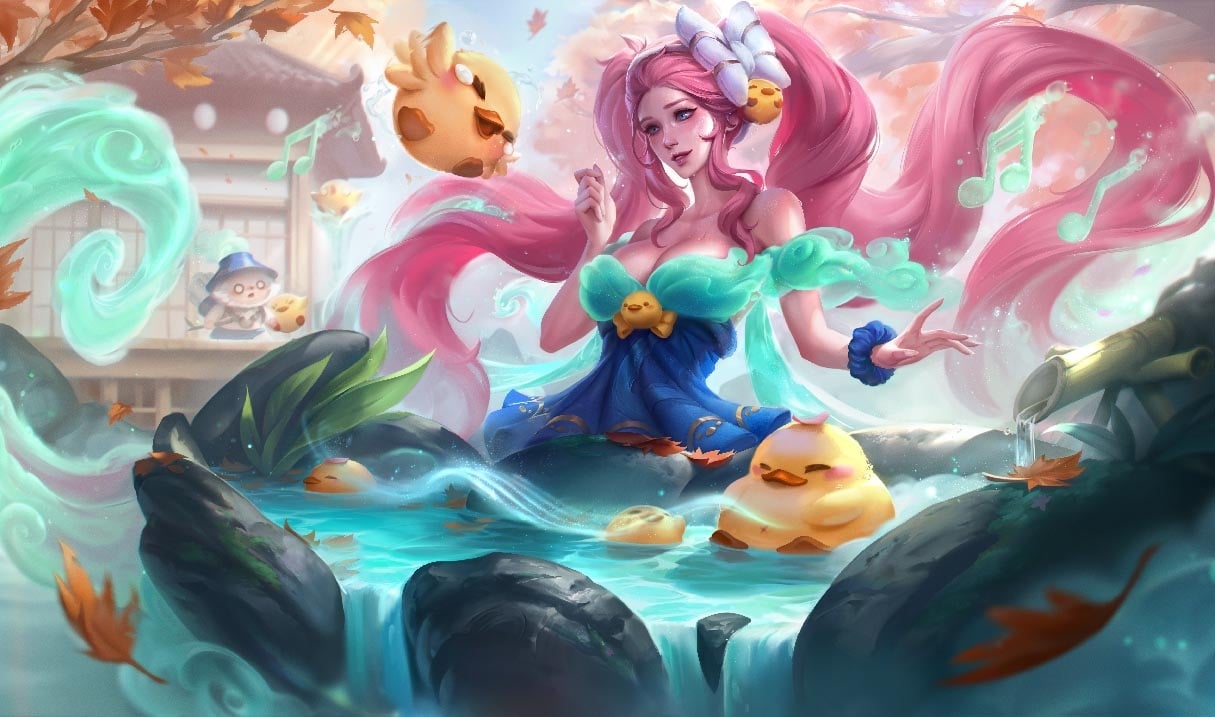 Spirit Blossom Springs Sona splash