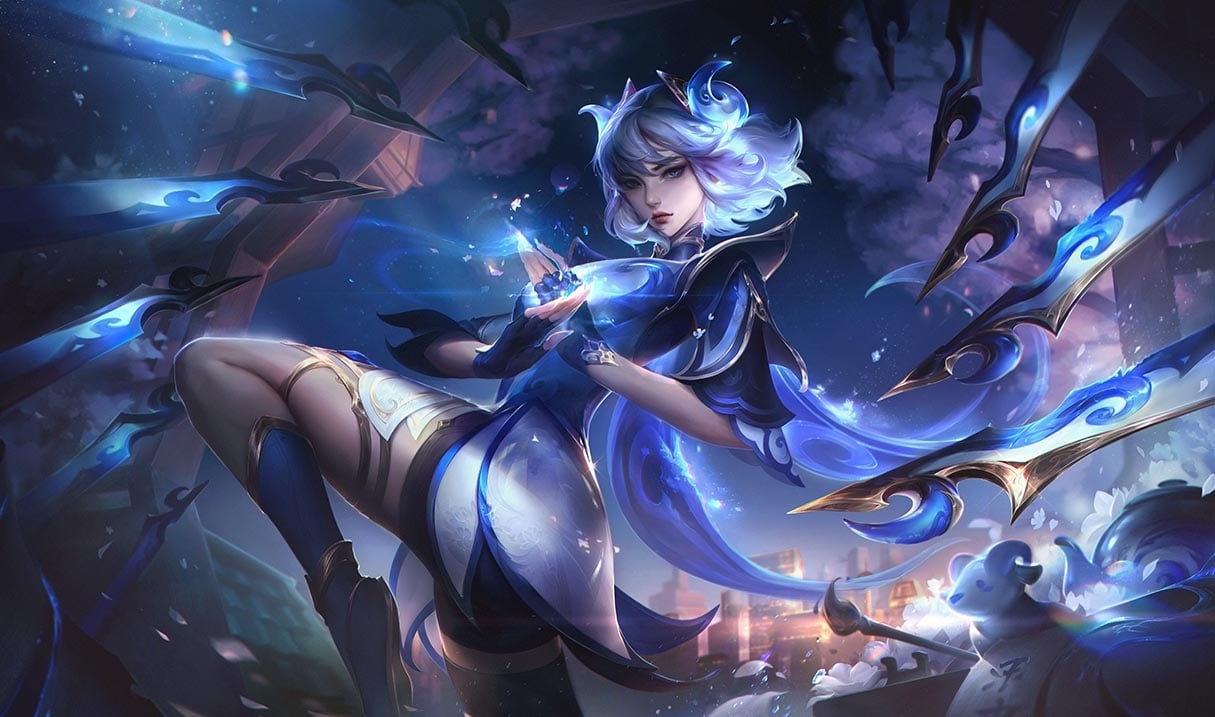 Porcelain Irelia splash