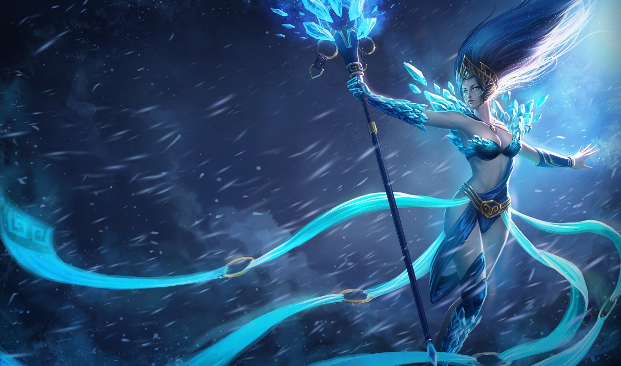 Frost Queen Janna splash