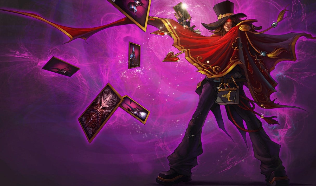 The Magnificent Twisted Fate splash