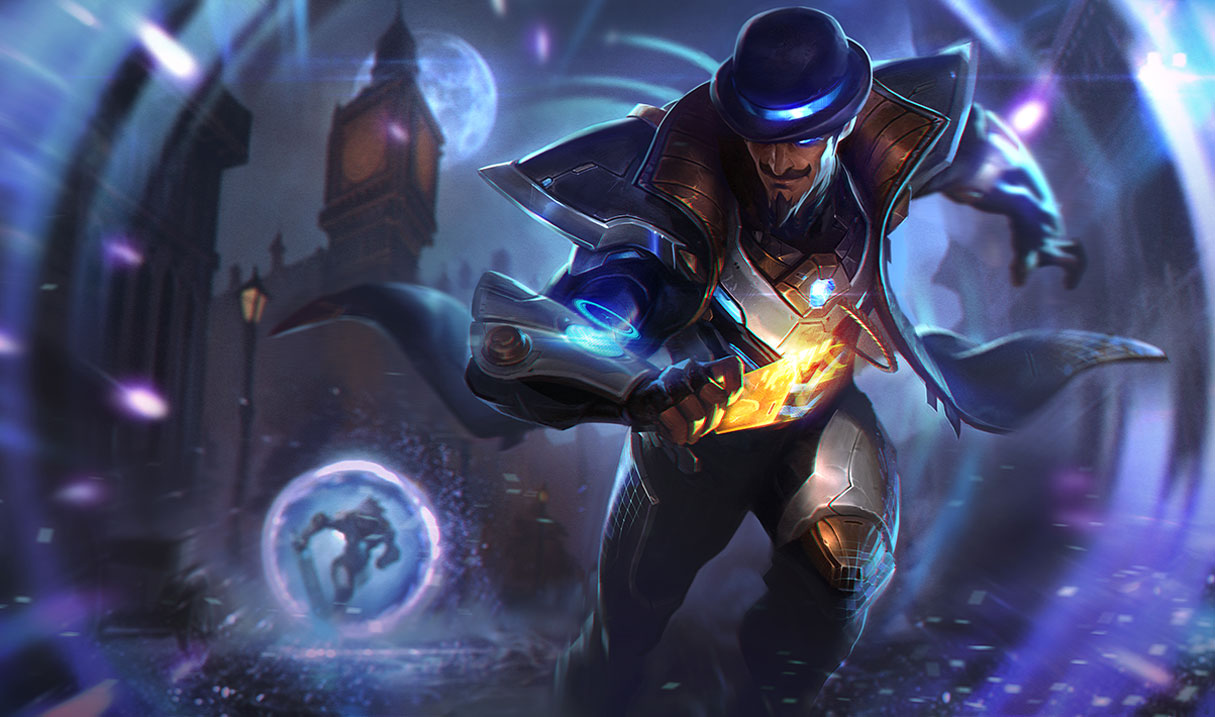 Pulsefire Twisted Fate splash