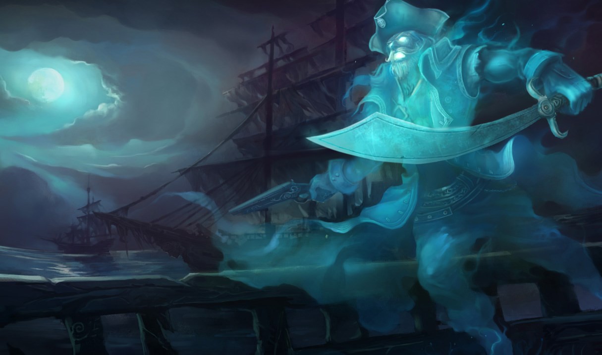 Spooky Gangplank splash