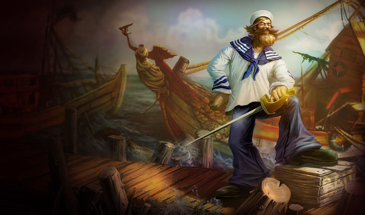 Sailor Gangplank splash