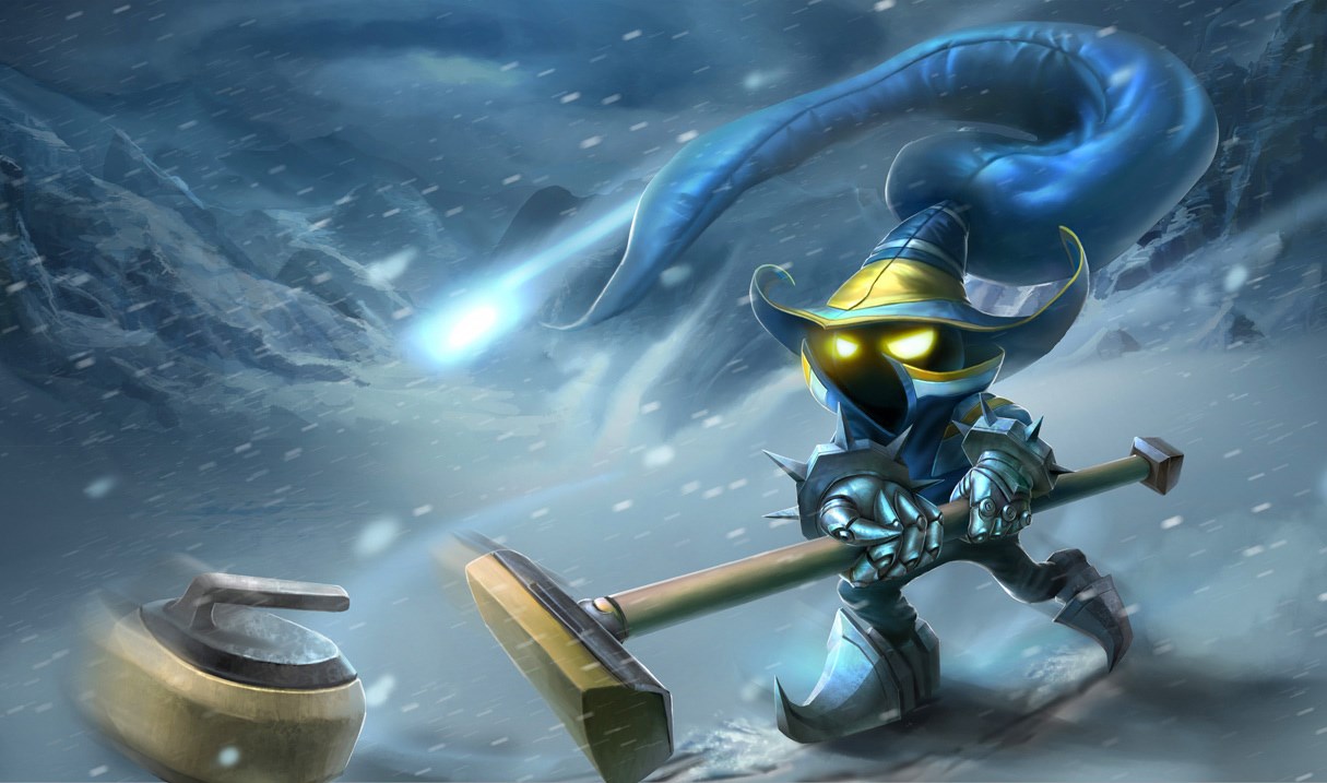 Curling Veigar splash