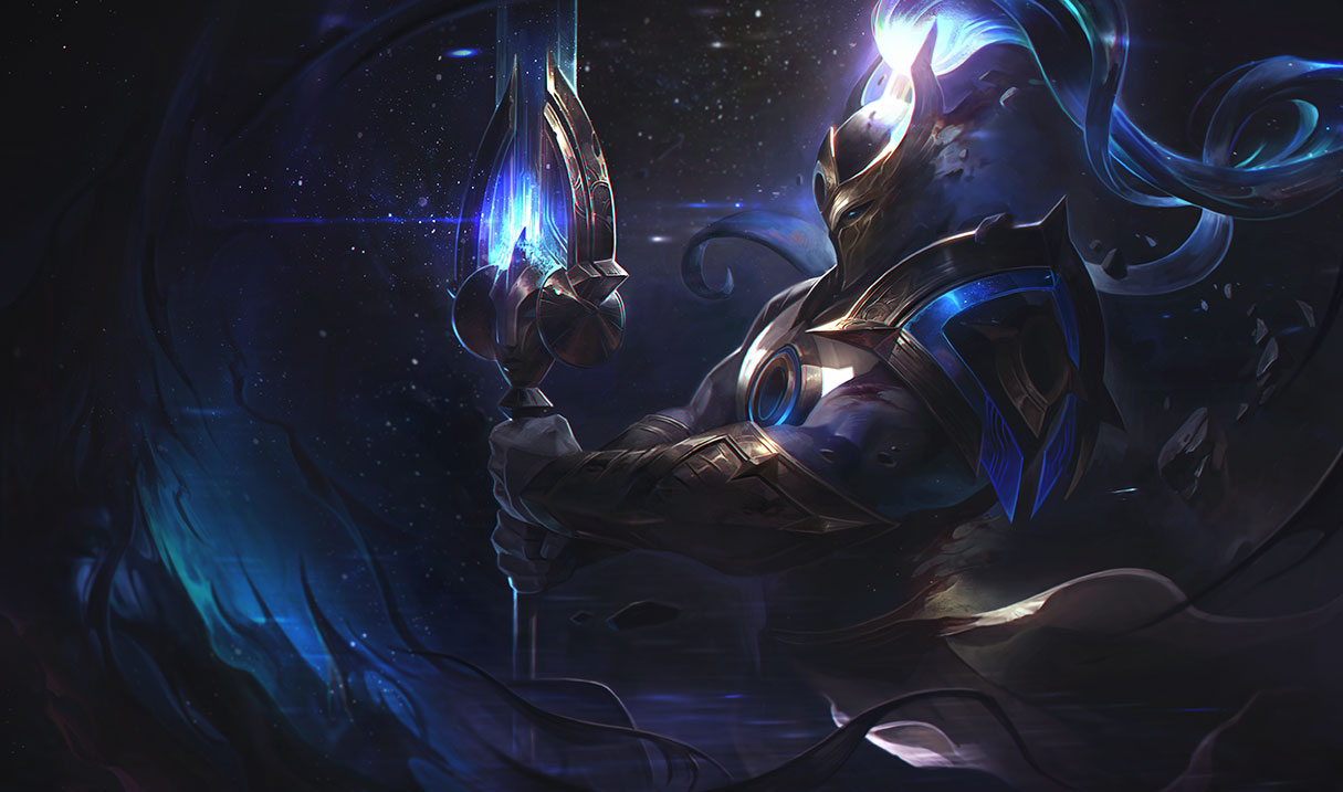 Cosmic Defender Xin Zhao splash