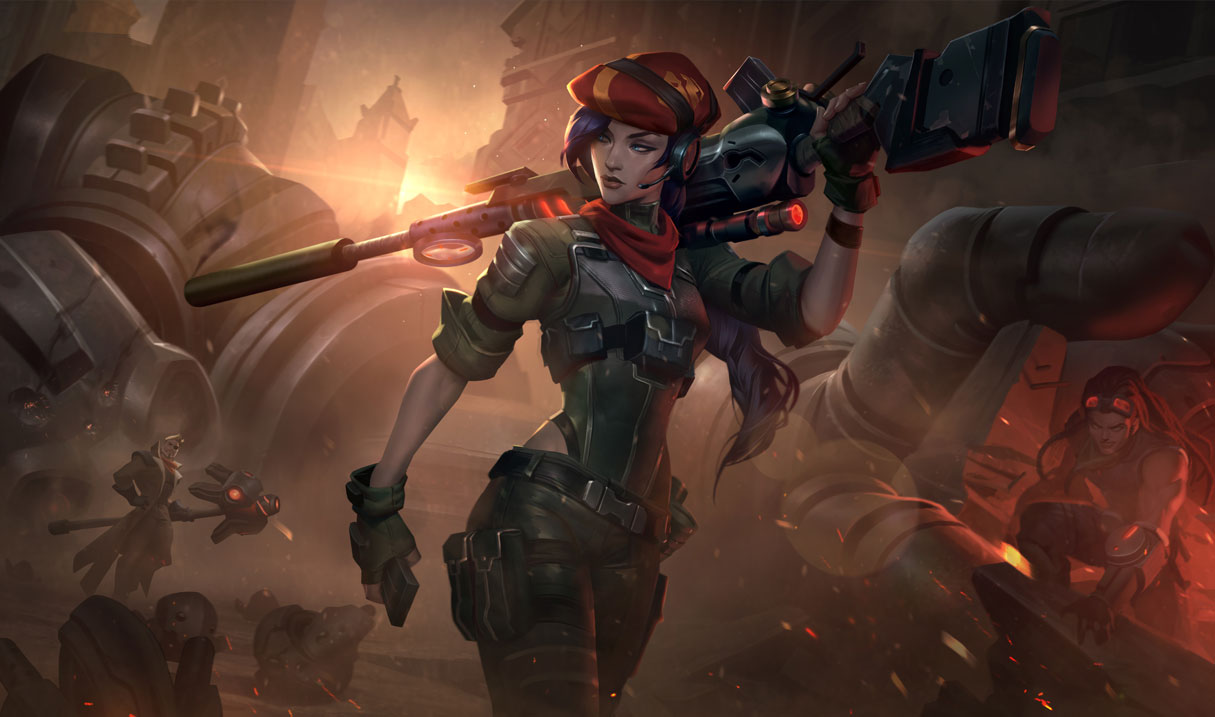 Resistance Caitlyn splash