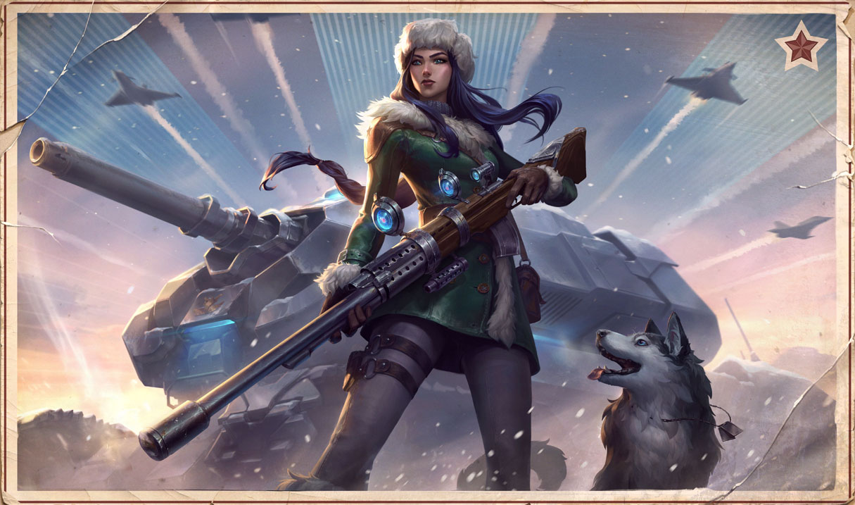 Arctic Warfare Caitlyn splash