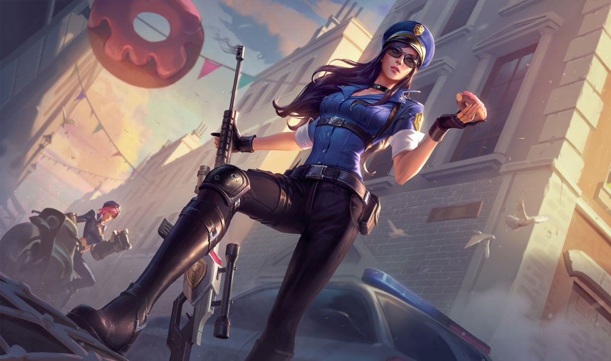 Officer Caitlyn splash