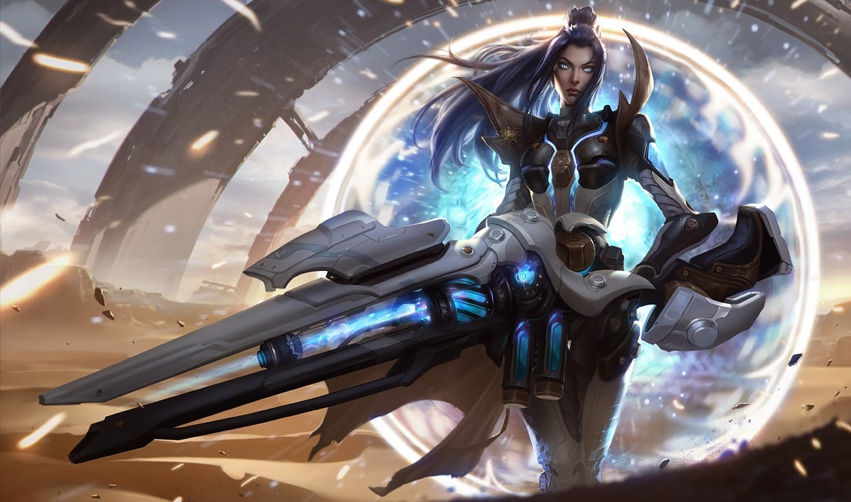 Pulsefire Caitlyn splash