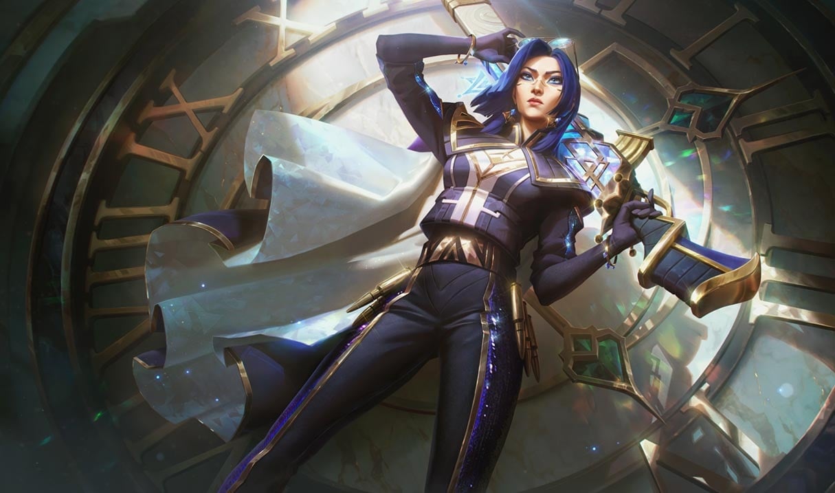 Prestige Arcane Commander Caitlyn splash