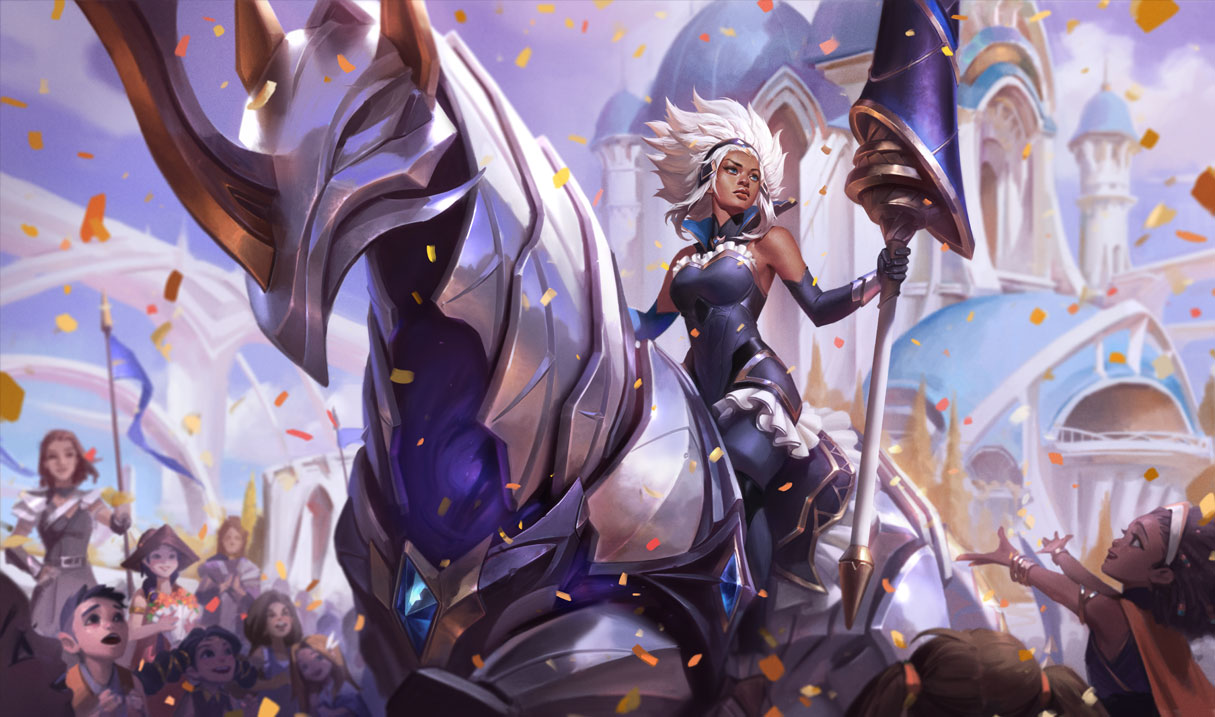 Battle Queen Rell splash