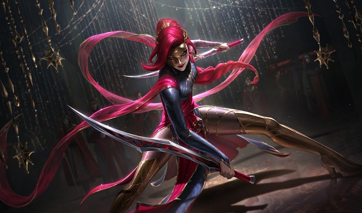 Prestige Masque of the Black Rose Katarina splash