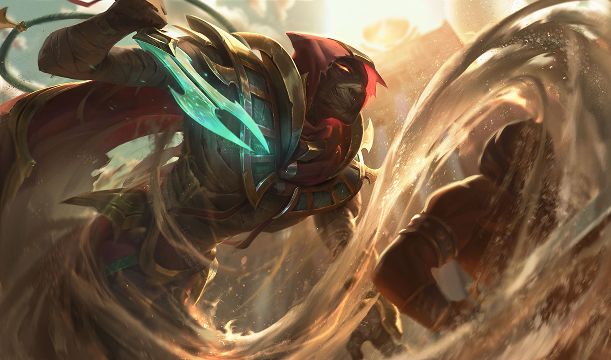 Sand Wraith Pyke splash