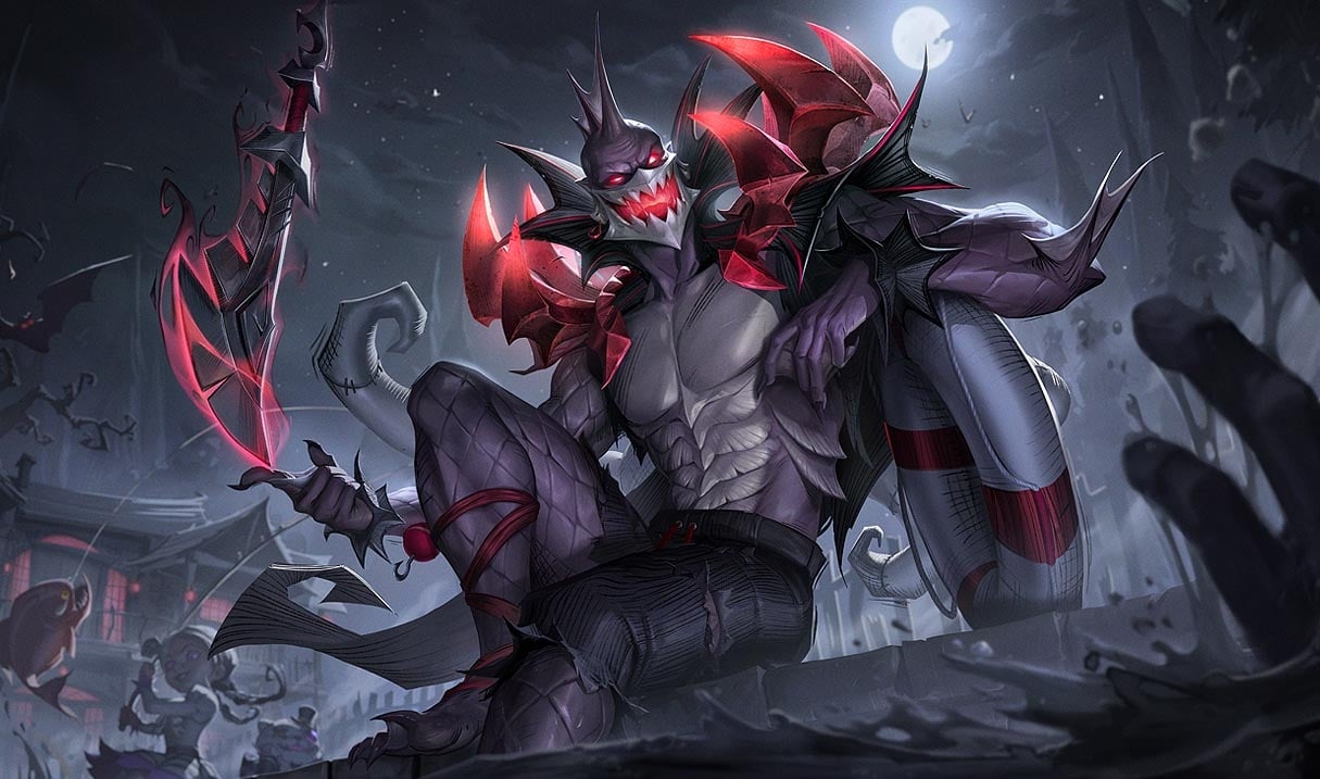 Fright Night Pyke - League of Legends Skin