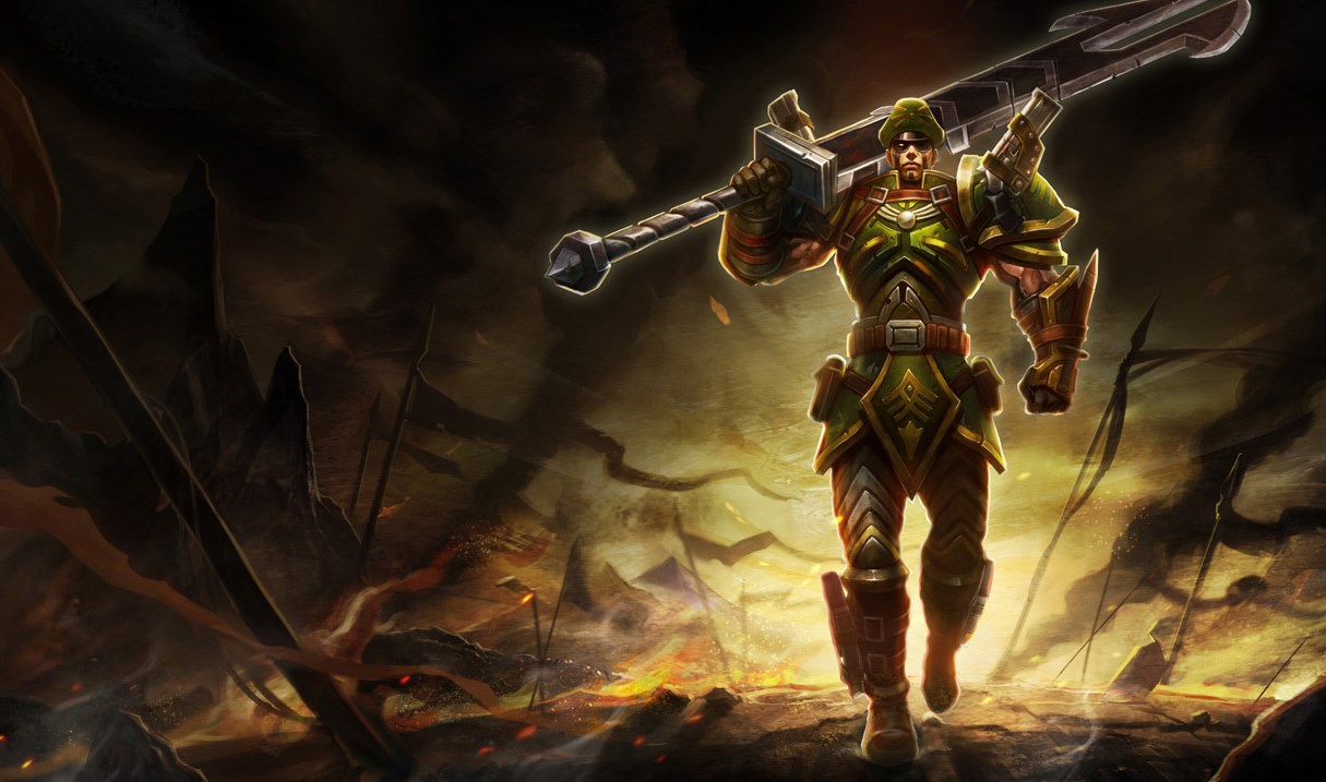 Commando Jarvan IV splash