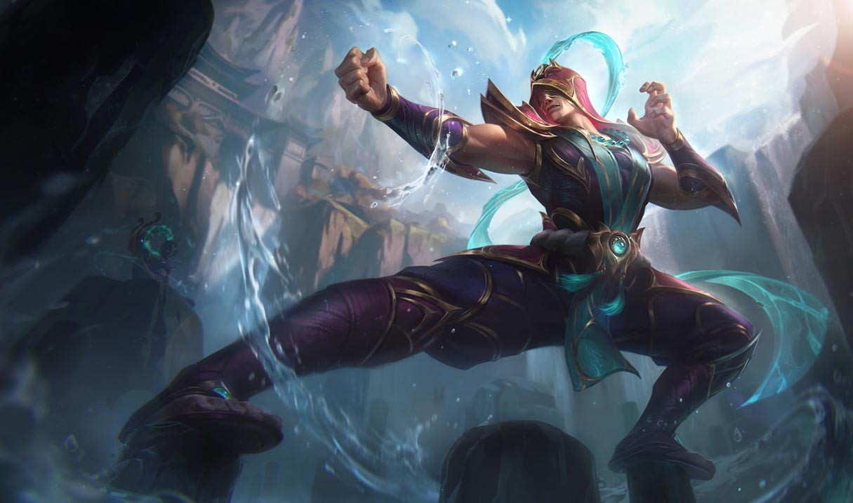 Acolyte Lee Sin splash