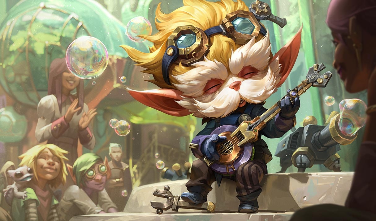 Arcane Professor Heimerdinger splash