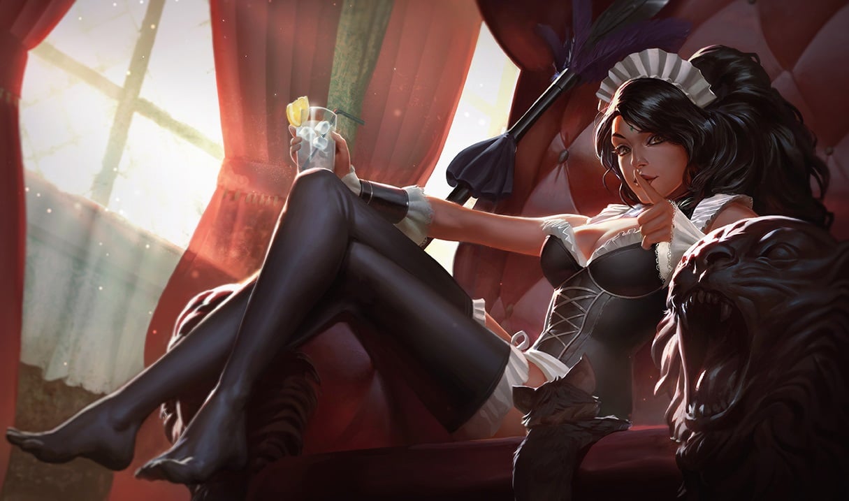 French Maid Nidalee splash