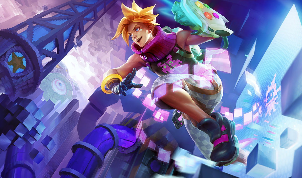 Arcade Ezreal splash