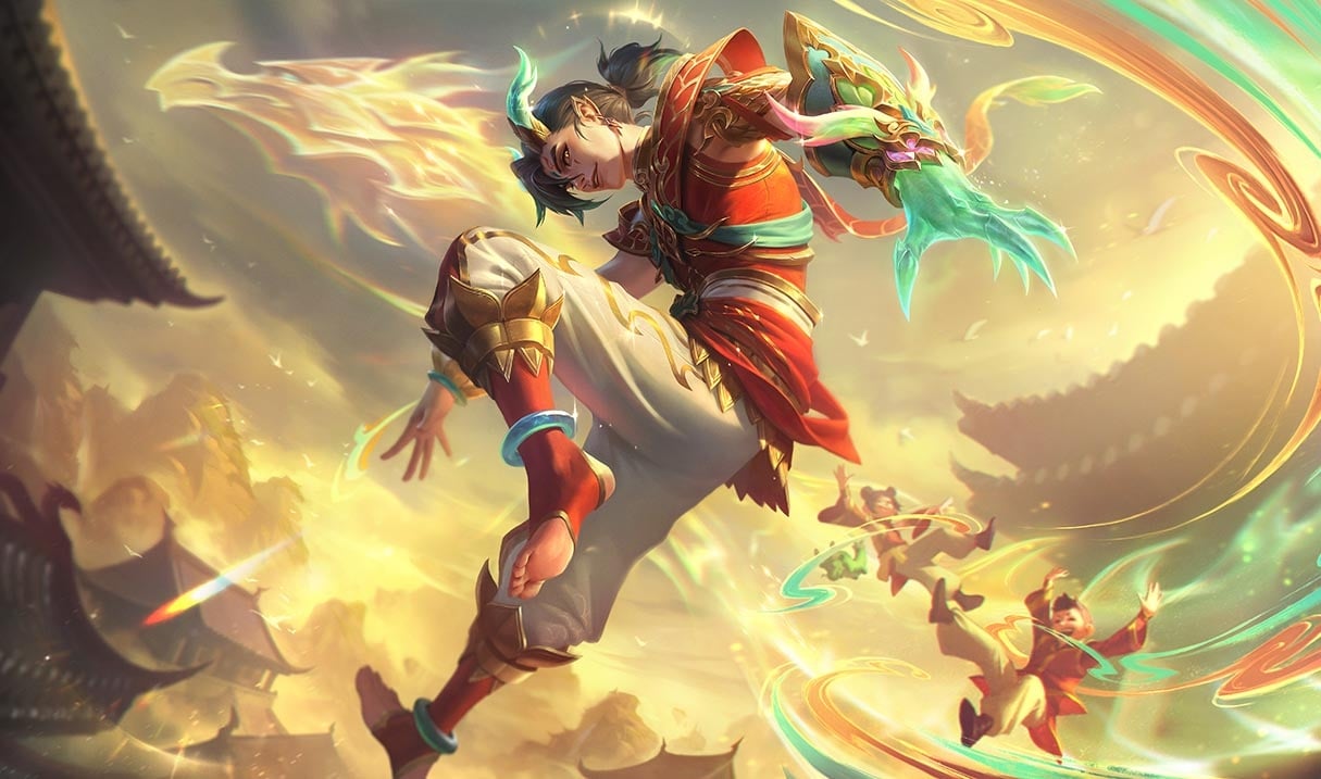 Heavenscale Ezreal splash