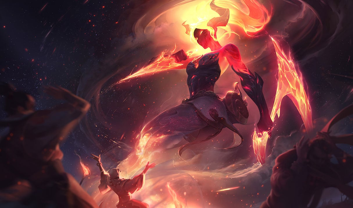 Infernal Akali splash