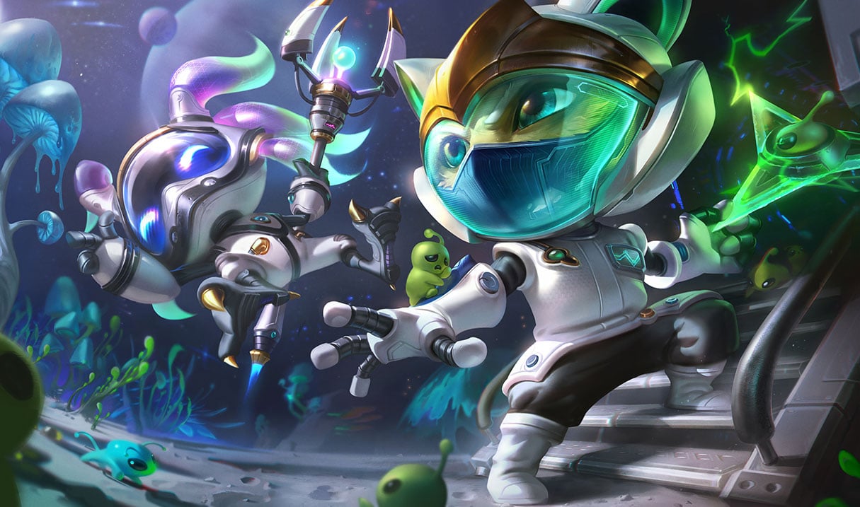 Astronaut Kennen splash