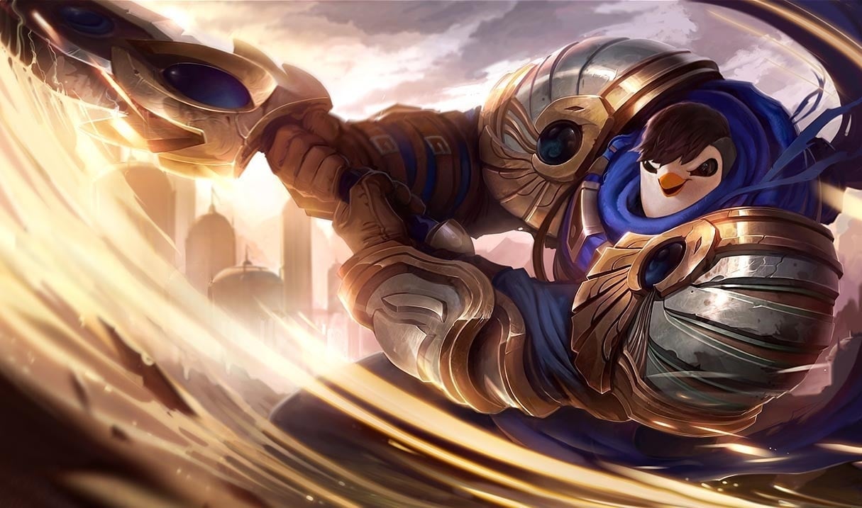 Pengu Garen splash