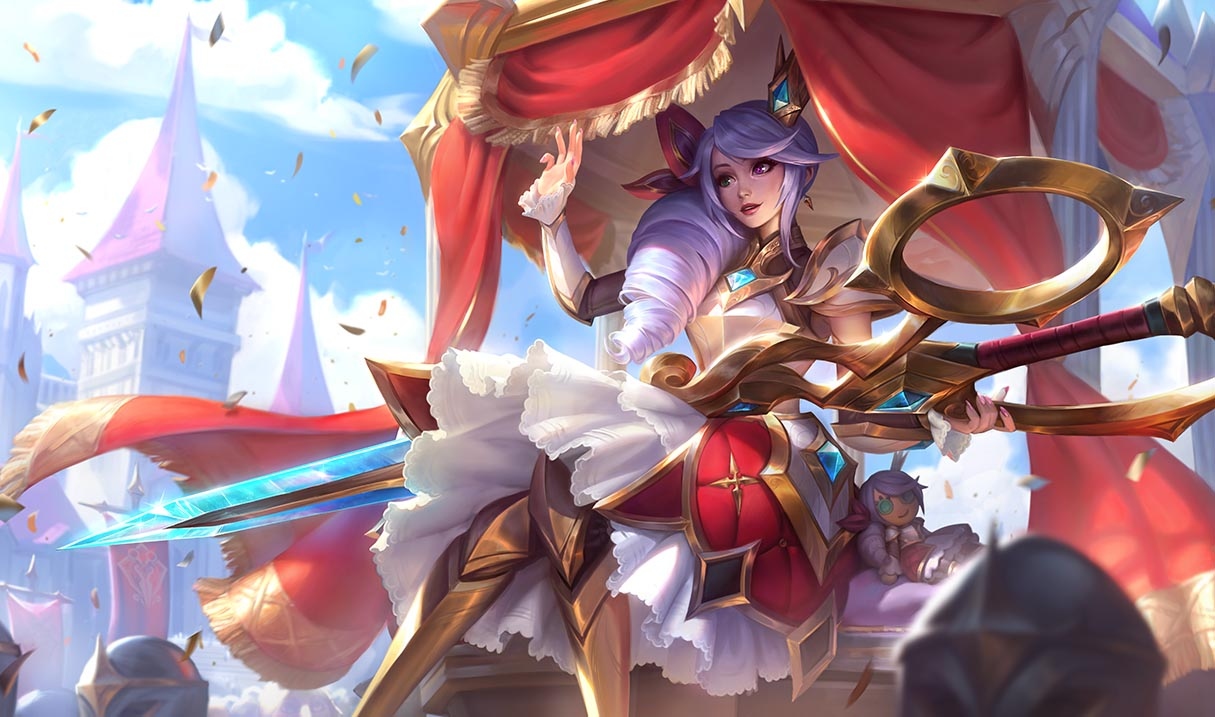 Battle Queen Gwen splash