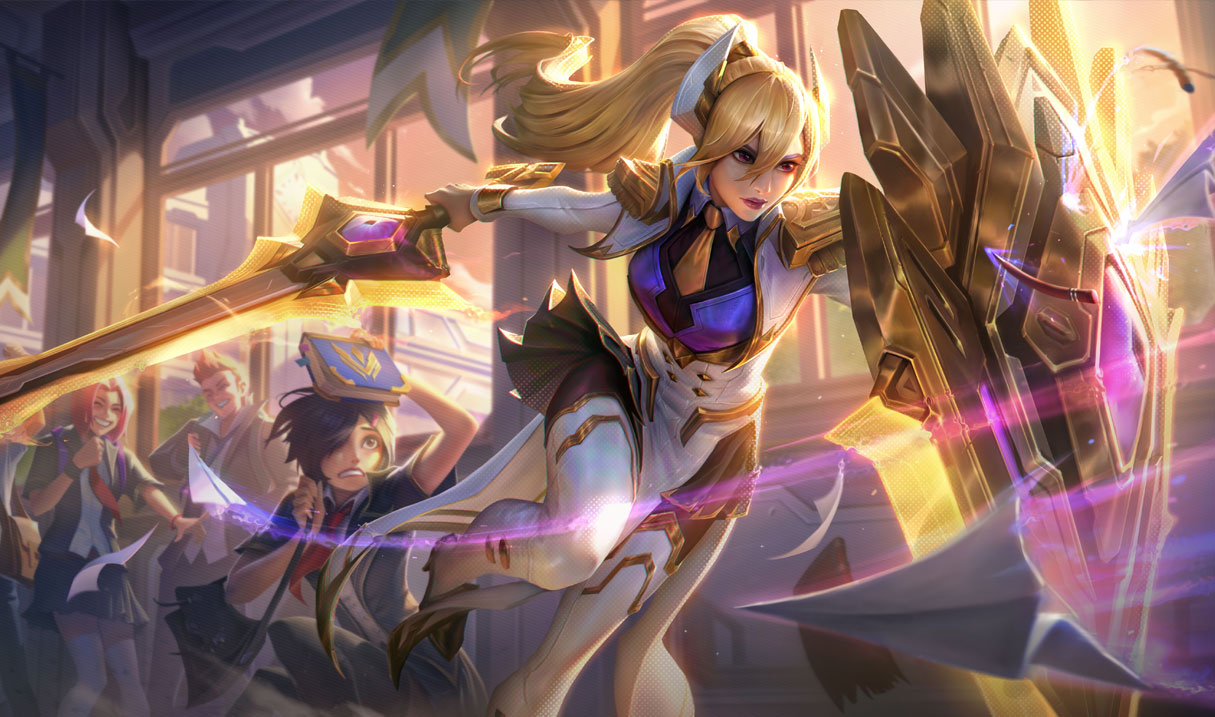 Prestige Battle Academia Leona splash