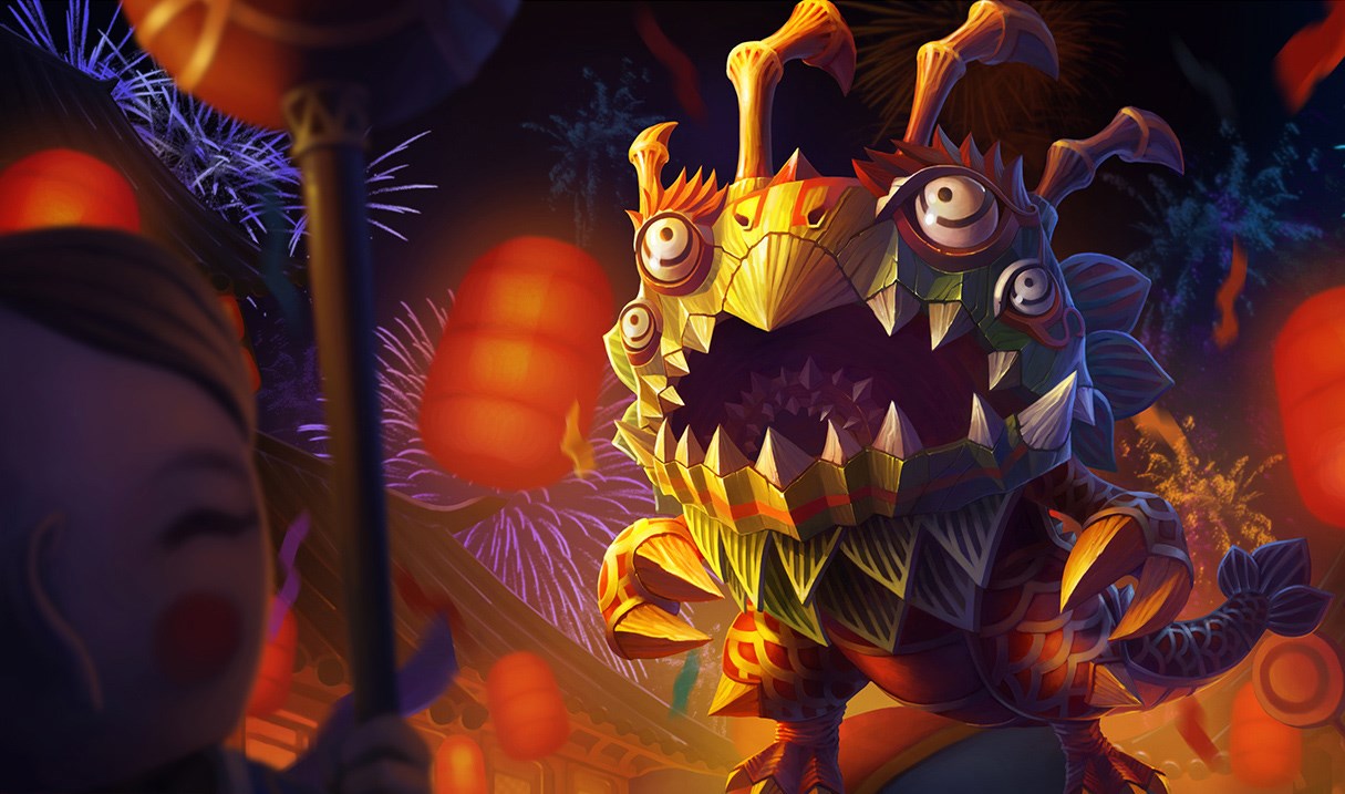 Lion Dance Kog'Maw splash